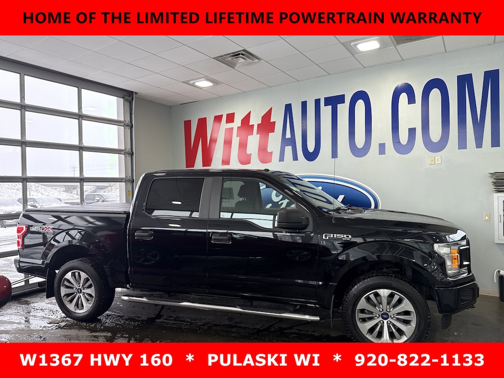 Used 2018 Ford F-150 XL XL 4WD SuperCrew 5.5 Box
