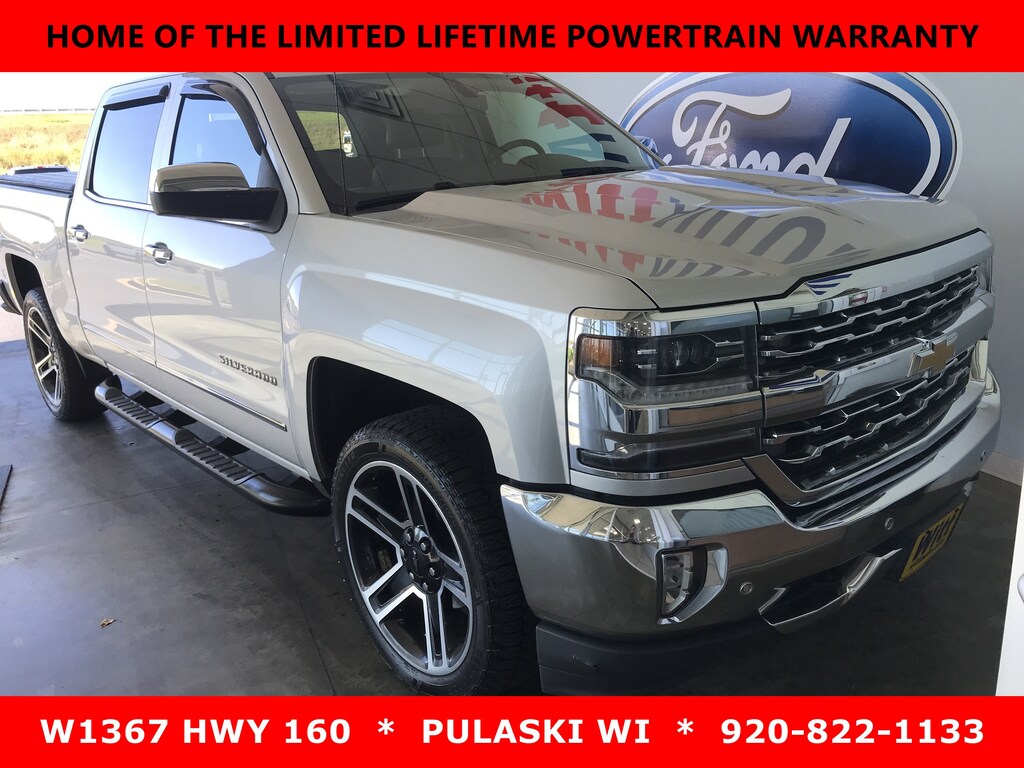 Used 2016 Chevrolet Silverado 1500 LTZ 4WD Crew Cab 143.5 LTZ w/1LZ
