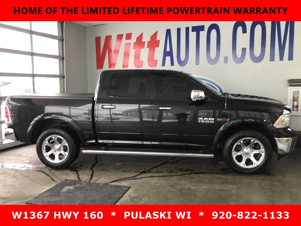 Used 2018 Ram 1500 Laramie Laramie 4x4 Crew Cab 57 Box