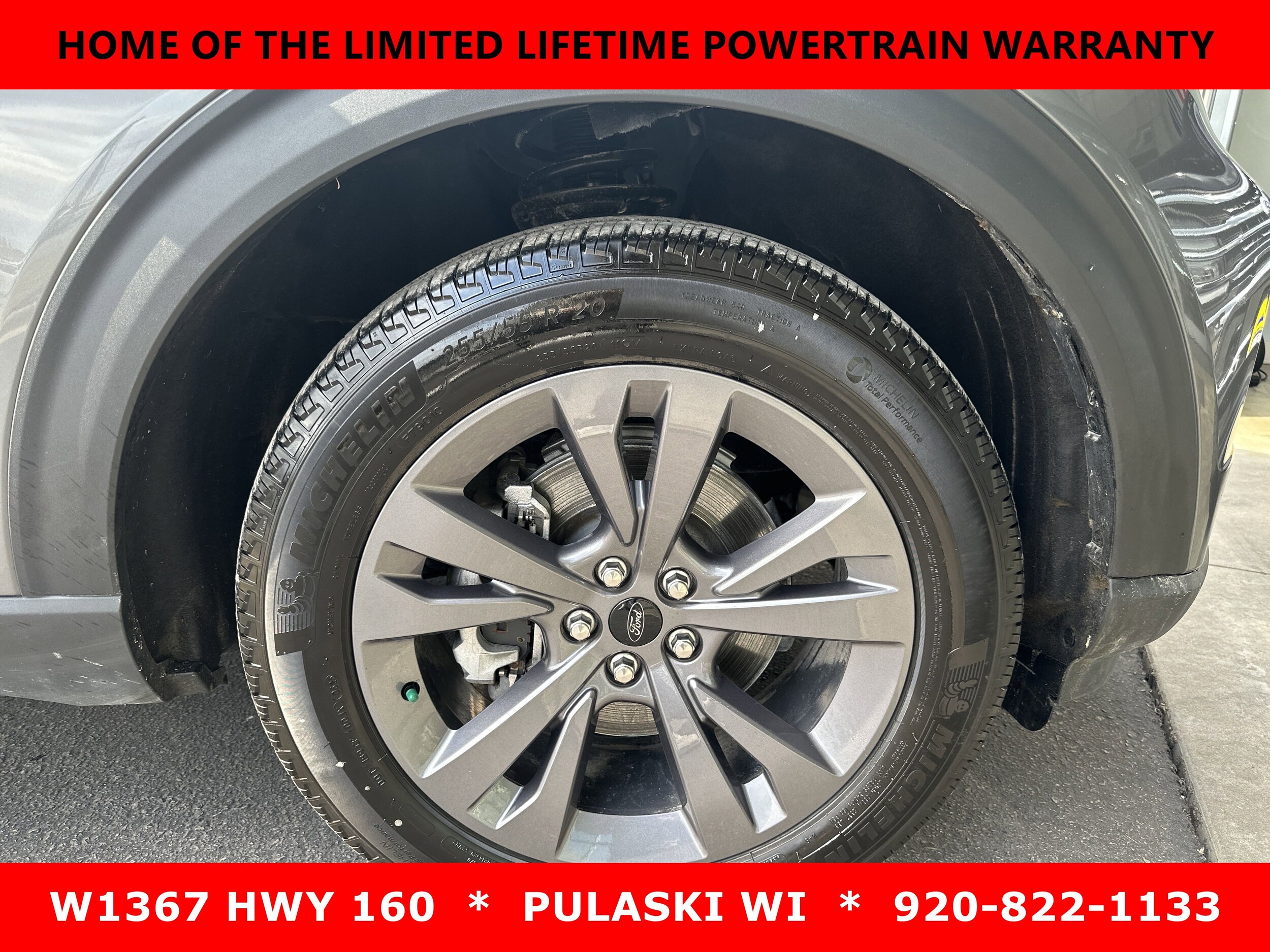 Used 2023 Ford Explorer XLT with VIN 1FMSK8DH6PGA28156 for sale in Pulaski, WI