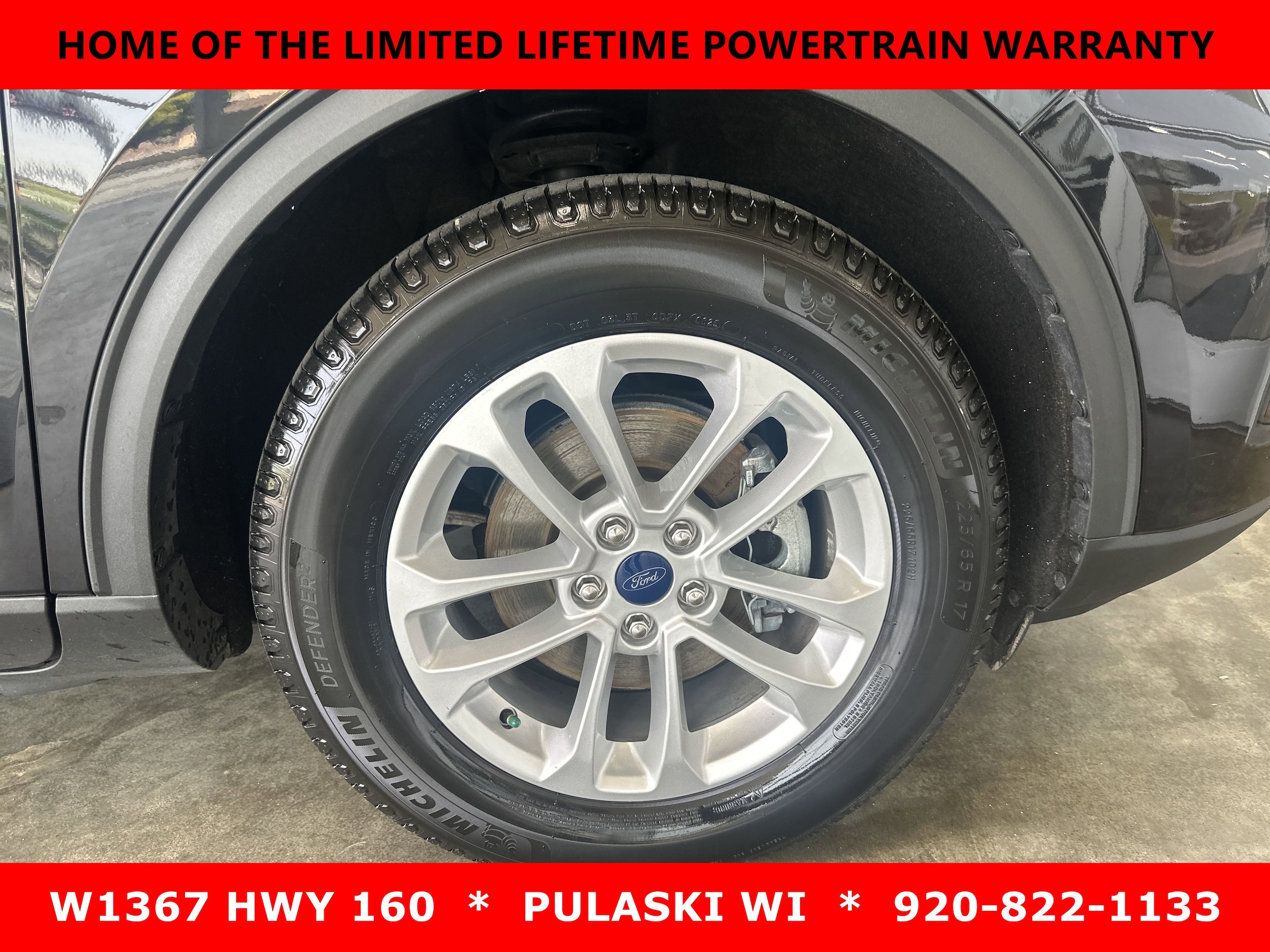 Used 2020 Ford Escape SE with VIN 1FMCU9G61LUC18344 for sale in Pulaski, WI