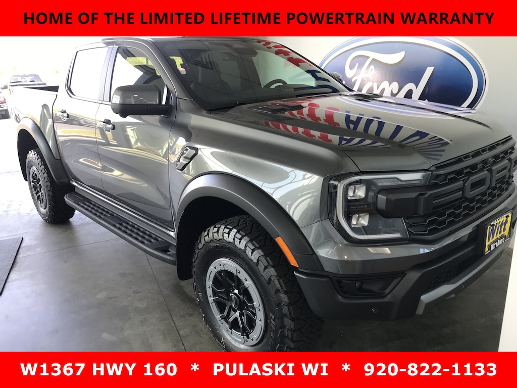 New 2026 Ford Ranger Raptor Raptor 4WD SuperCrew 5 Box