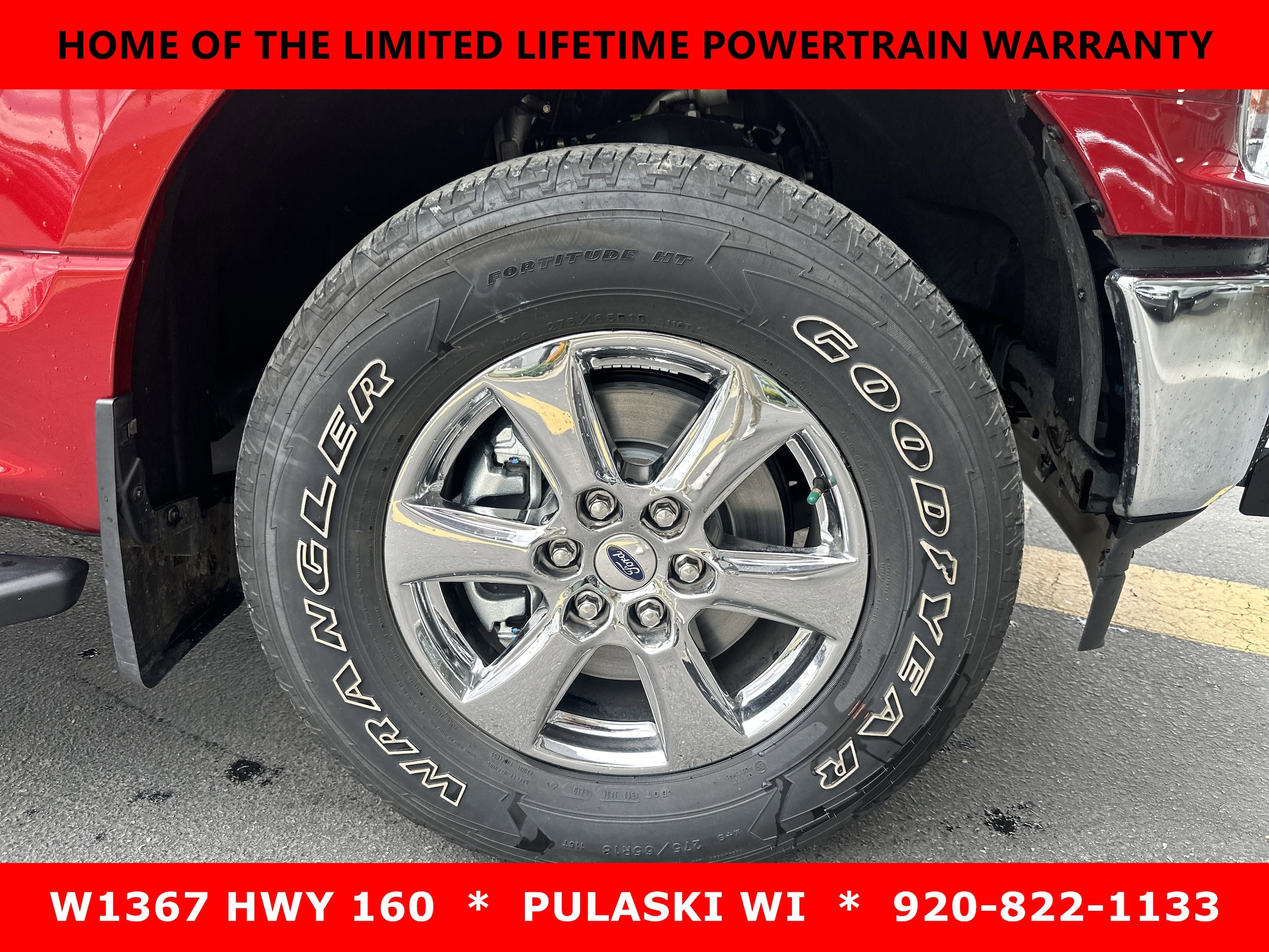 Used 2020 Ford F-150 XLT with VIN 1FTEX1EP5LFA46678 for sale in Pulaski, WI