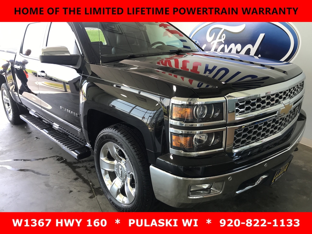 Used 2014 Chevrolet Silverado 1500 LTZ 4WD Crew Cab 143.5 LTZ w/1LZ