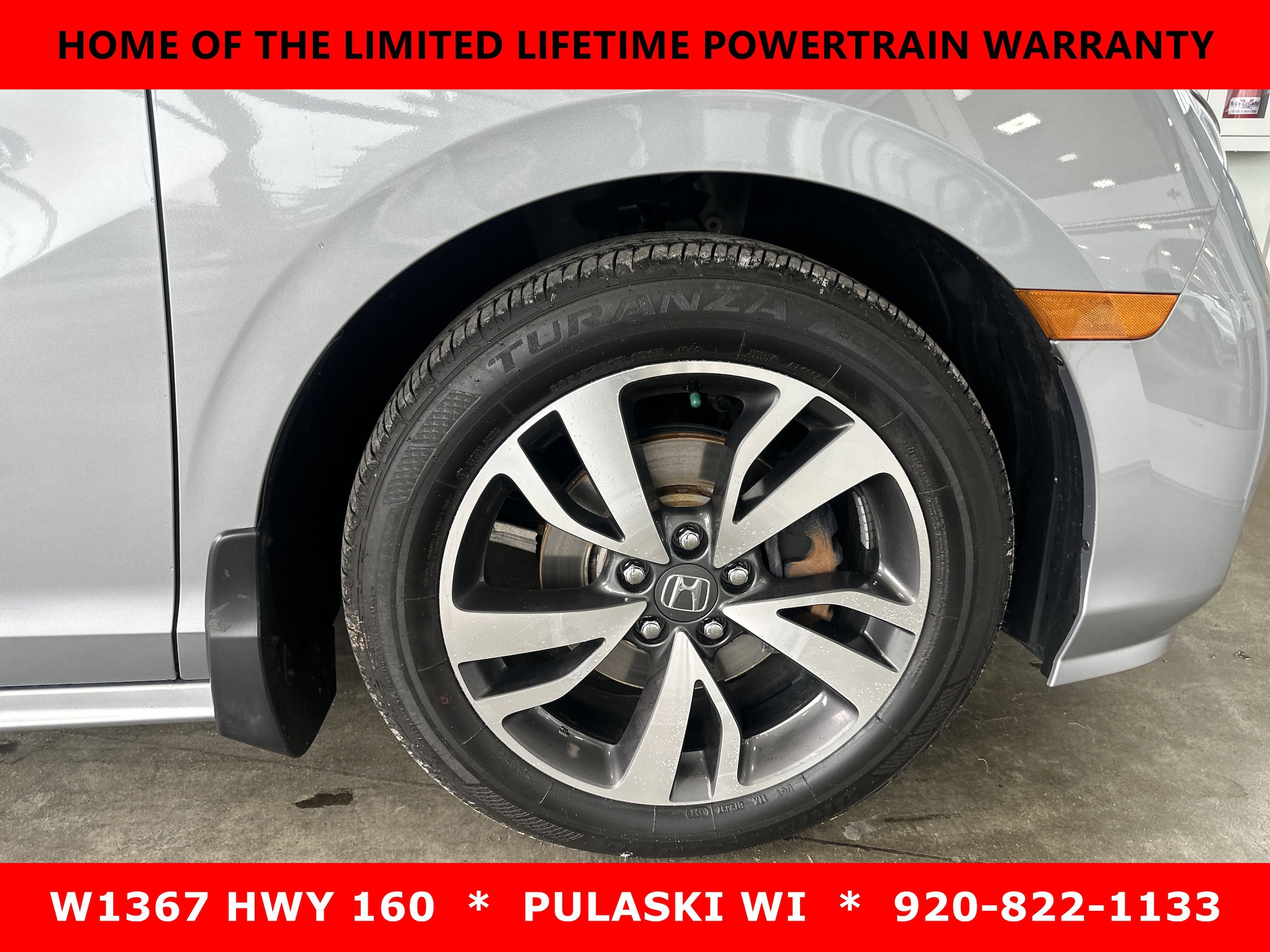 Used 2024 Honda Odyssey Touring with VIN 5FNRL6H89RB038465 for sale in Pulaski, WI