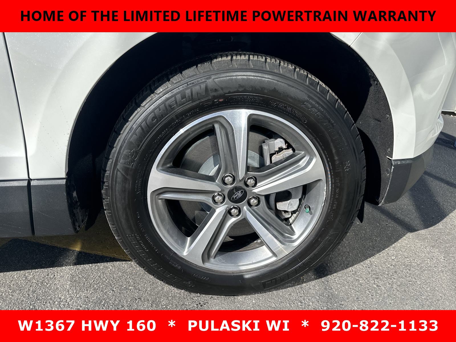 Used 2023 Ford Edge SEL with VIN 2FMPK4J94PBA14842 for sale in Pulaski, WI
