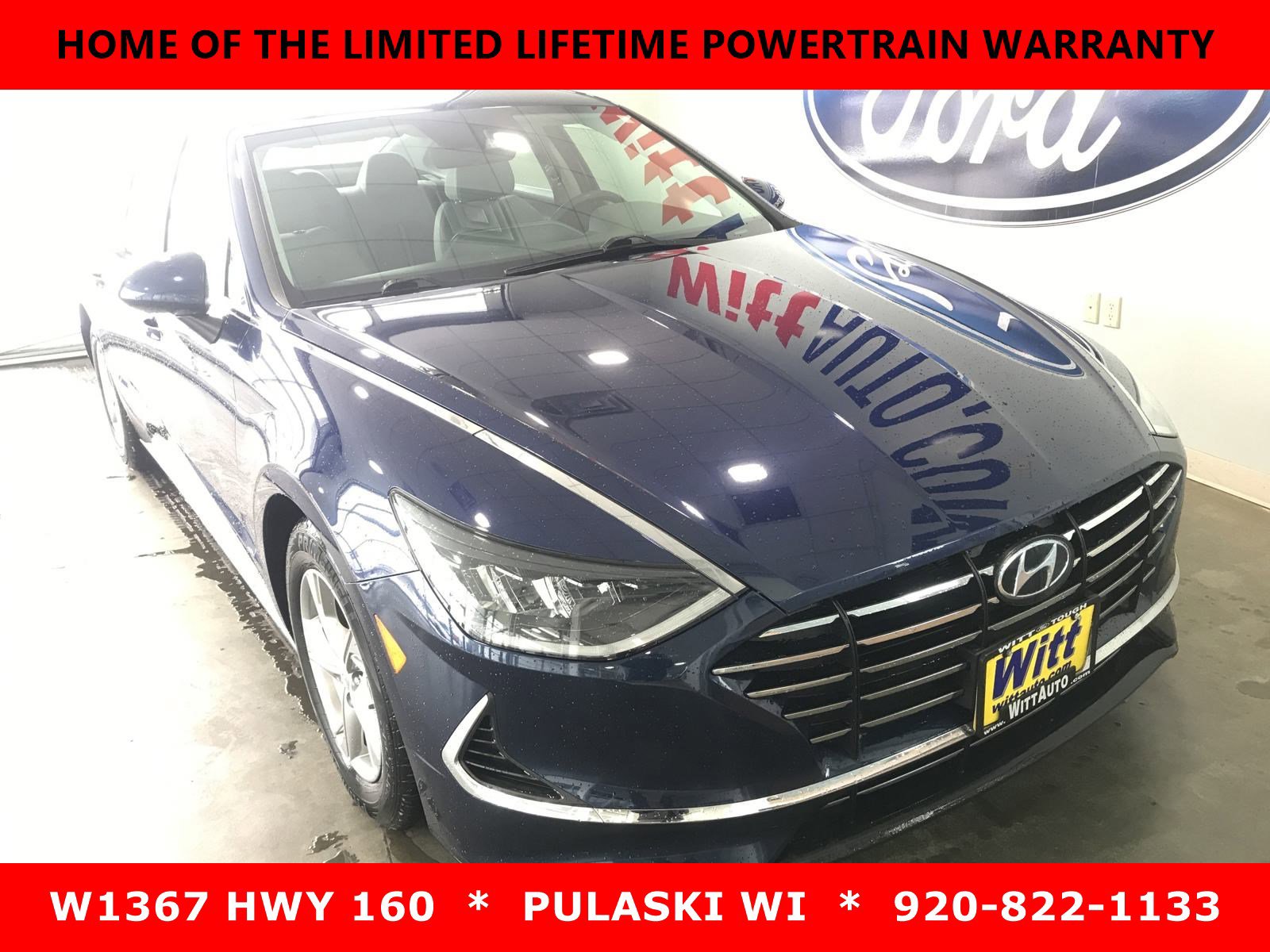 Used 2021 Hyundai Sonata SE with VIN 5NPEG4JA3MH082735 for sale in Pulaski, WI