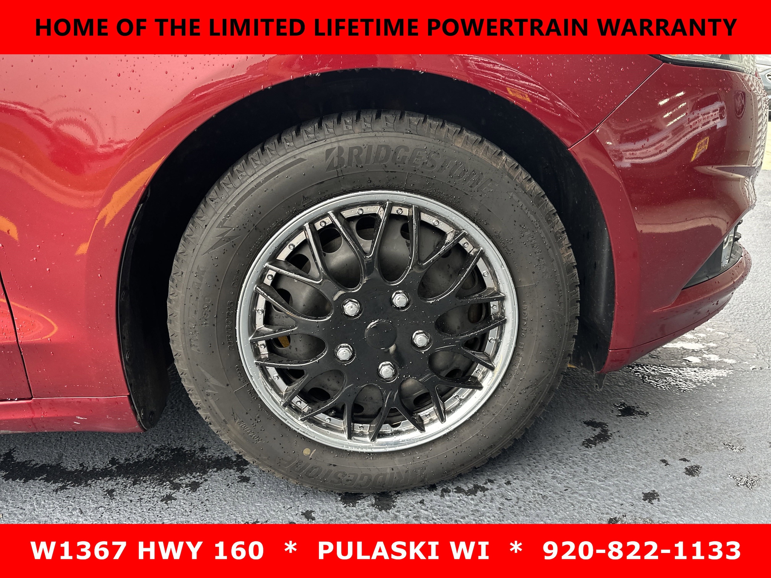 Used 2016 Ford Fusion SE with VIN 3FA6P0HD4GR153428 for sale in Pulaski, WI