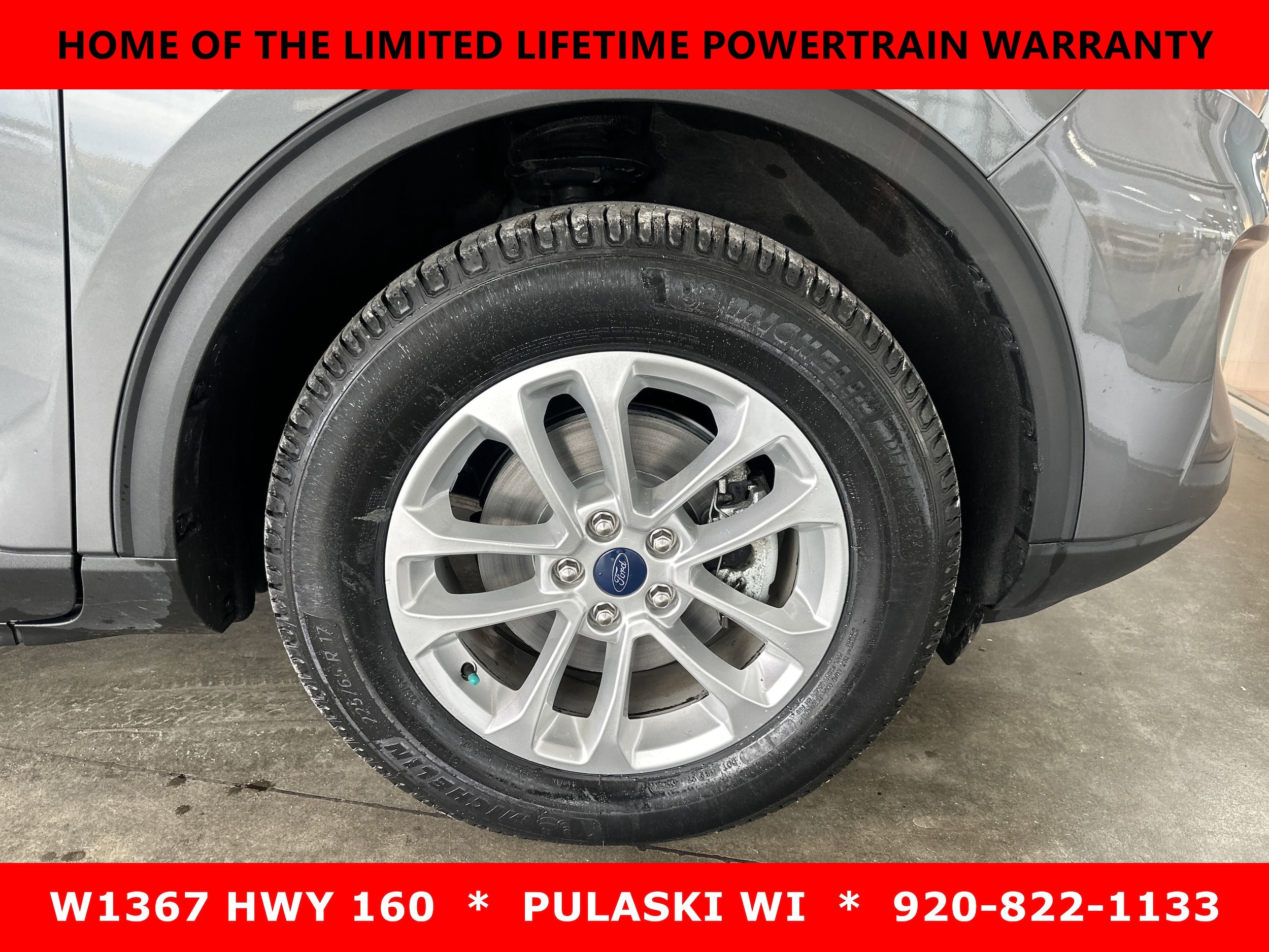 Used 2022 Ford Escape SE with VIN 1FMCU9G64NUA65333 for sale in Pulaski, WI