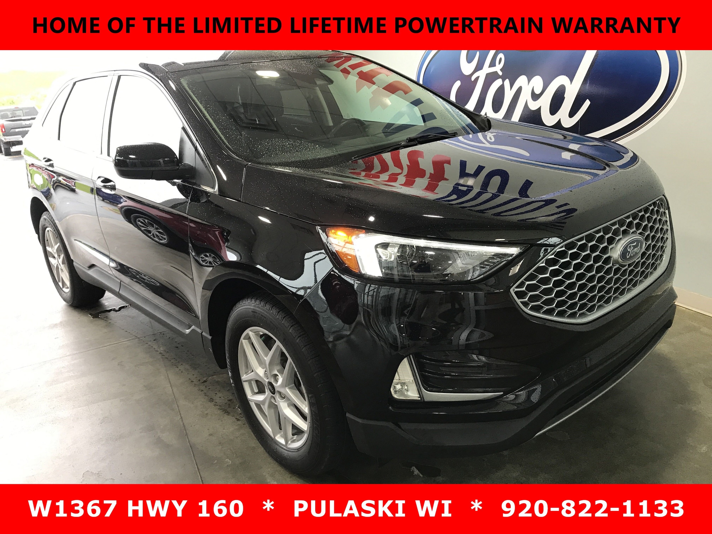 Used 2023 Ford Edge SEL with VIN 2FMPK4J93PBA33091 for sale in Pulaski, WI