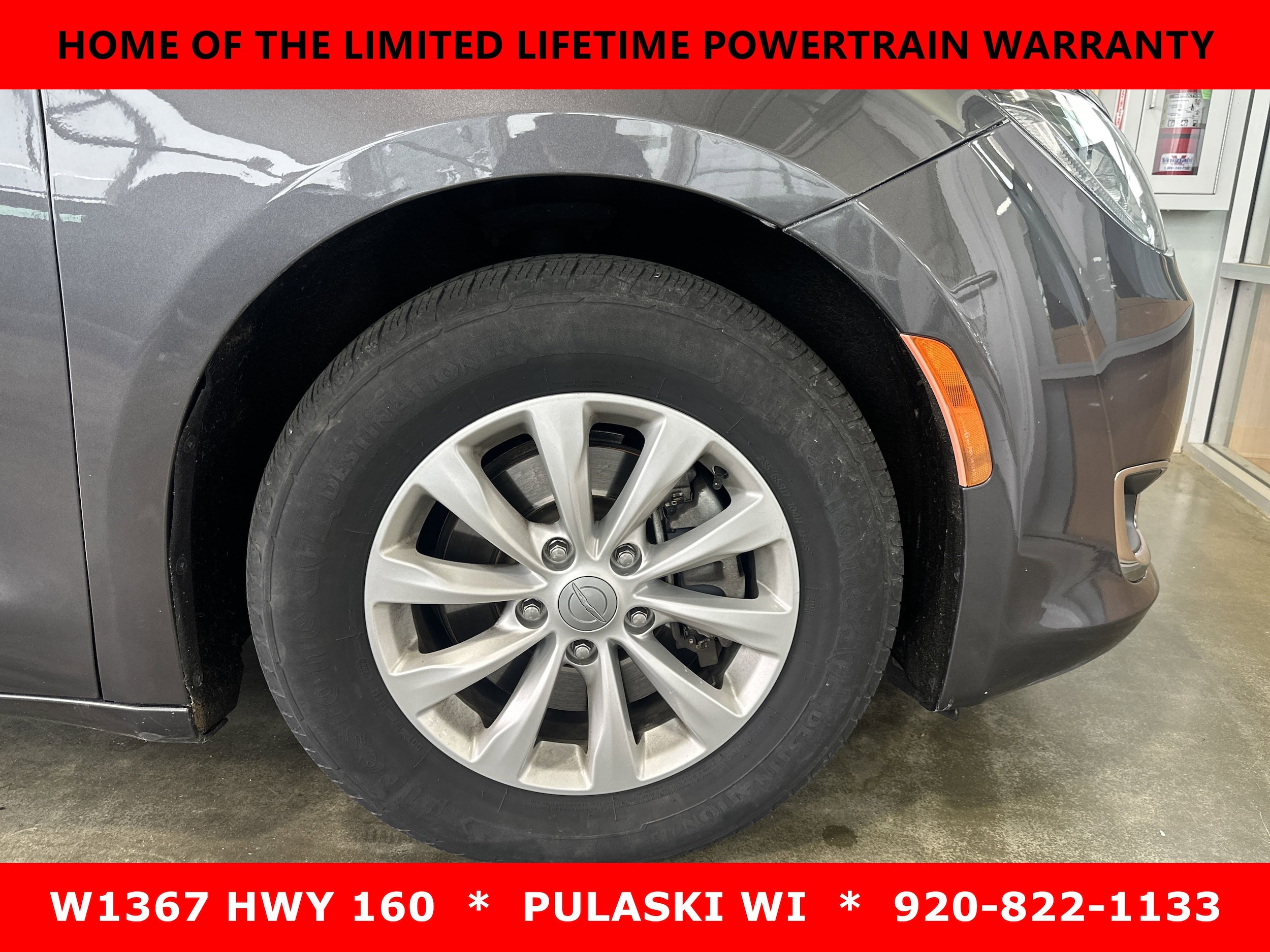 Used 2017 Chrysler Pacifica Touring-L with VIN 2C4RC1BG2HR544242 for sale in Pulaski, WI