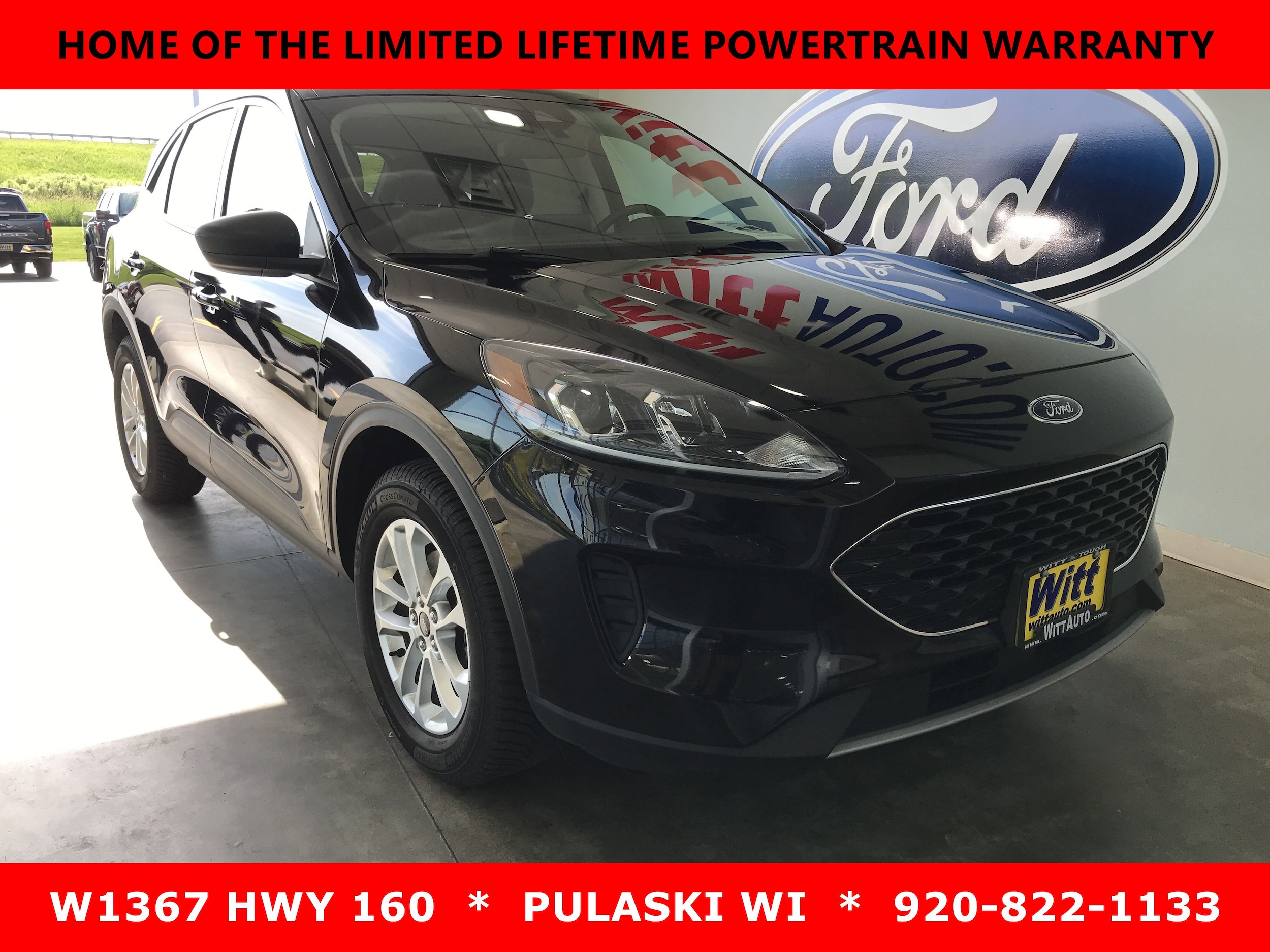 Used 2022 Ford Escape SE with VIN 1FMCU9G64NUA98638 for sale in Pulaski, WI
