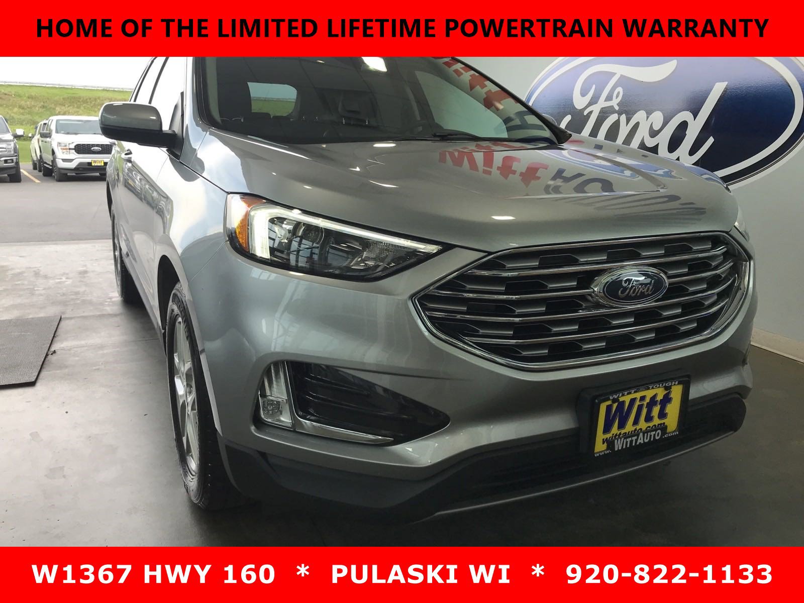 Used 2022 Ford Edge SEL with VIN 2FMPK4J92NBA72137 for sale in Pulaski, WI