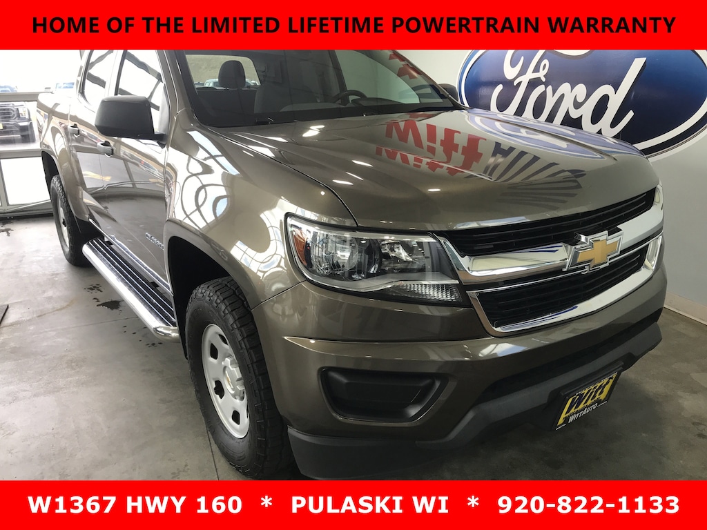 Used 2015 Chevrolet Colorado 2WD WT 2WD Crew Cab 128.3 WT