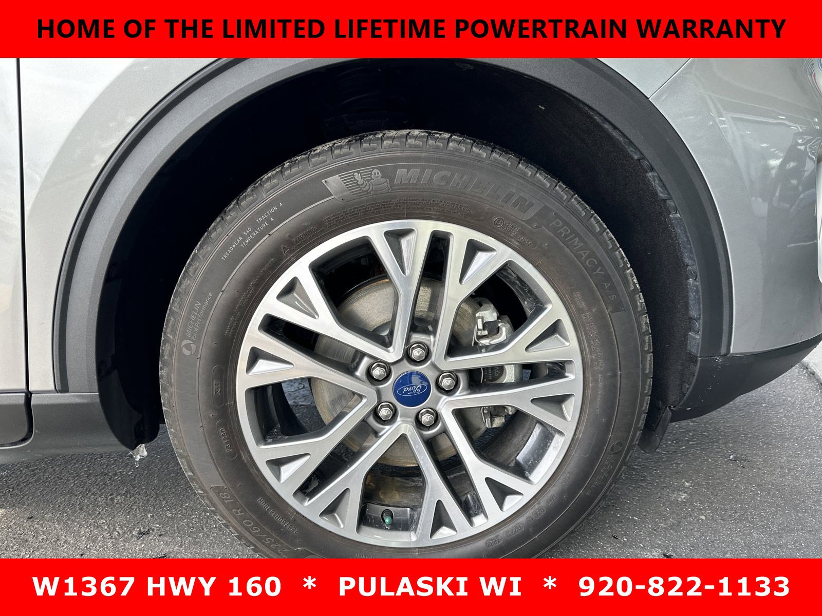 Used 2022 Ford Escape SEL with VIN 1FMCU9H96NUB66656 for sale in Pulaski, WI