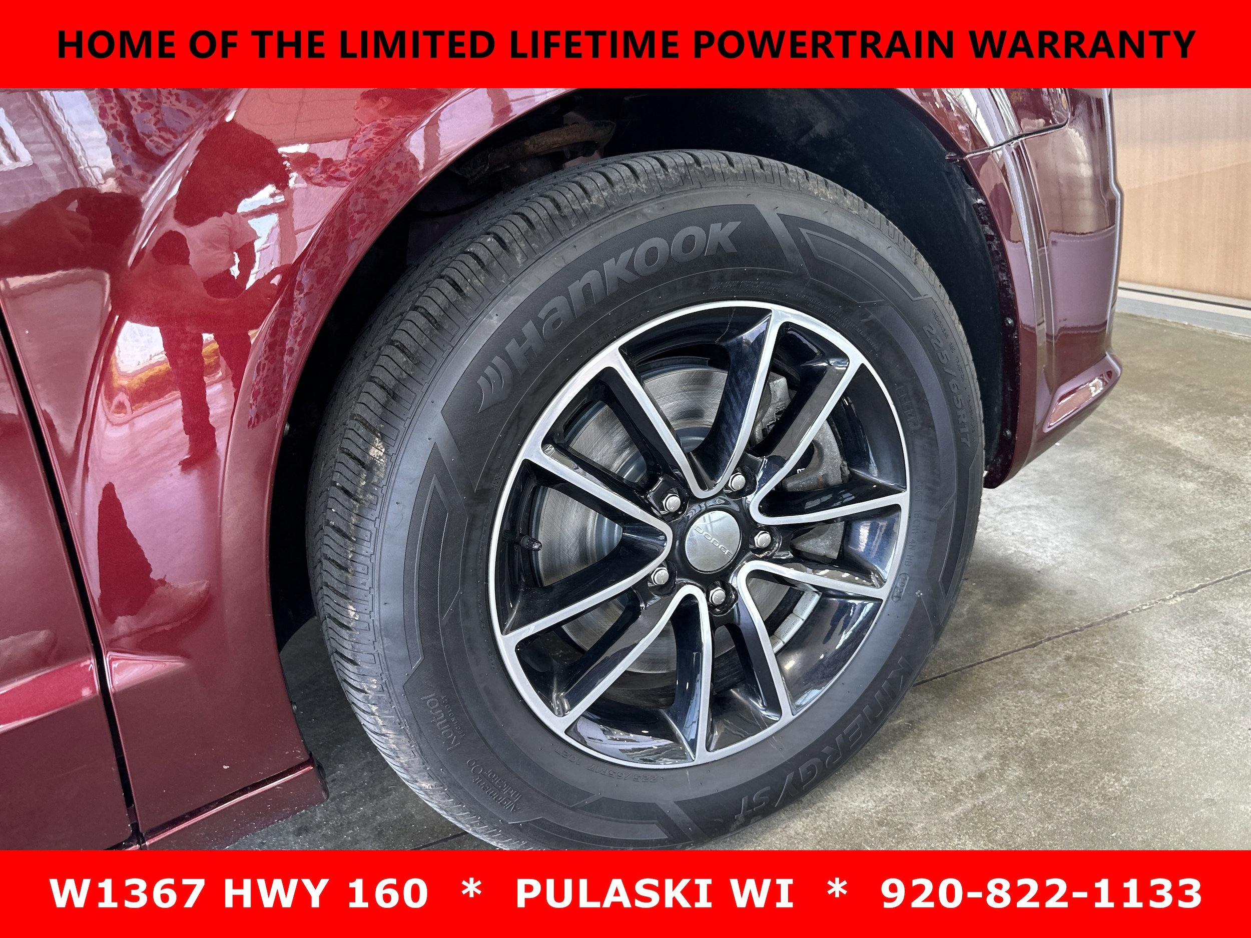 Used 2018 Dodge Grand Caravan GT with VIN 2C4RDGEG4JR214622 for sale in Pulaski, WI