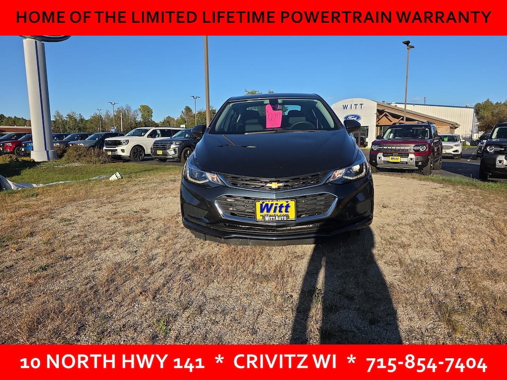 Used 2017 Chevrolet Cruze LT Sedan