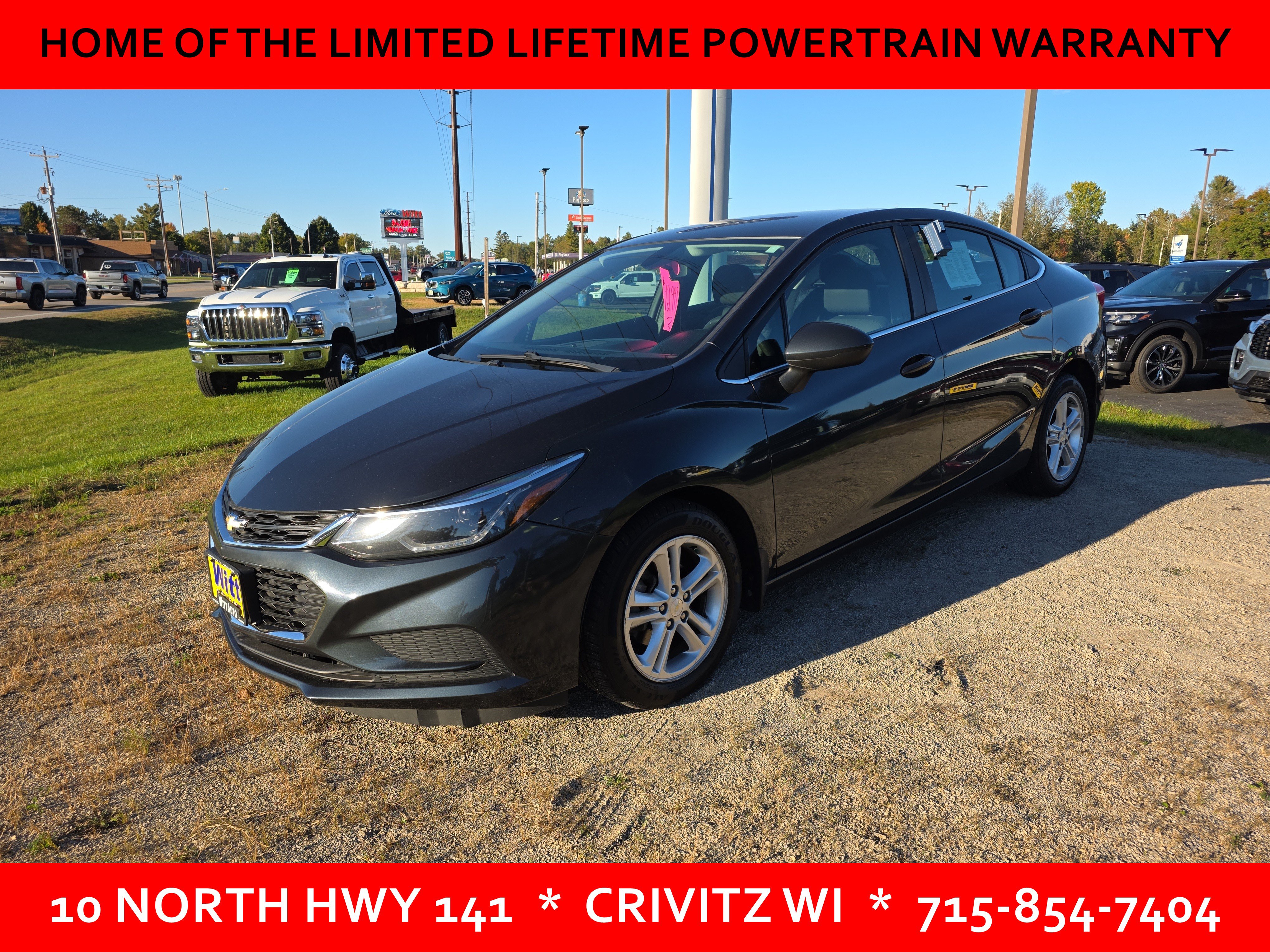 Used 2017 Chevrolet Cruze LT Sedan