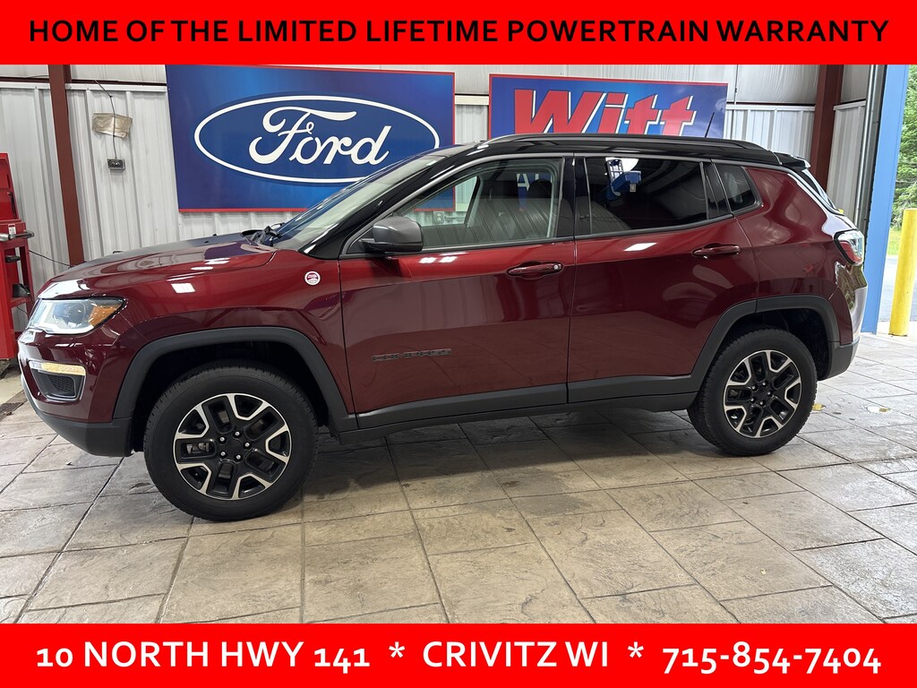 Used 2021 Jeep Compass Trailhawk SUV