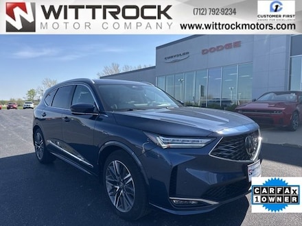Used 2025 Acura MDX Advance Package SUV for Sale in Carroll, IA