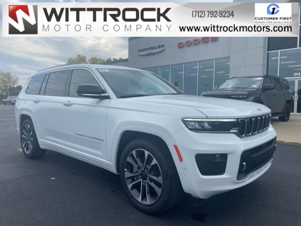 New 2025 Jeep Grand Cherokee L OVERLAND 4X4 Sport Utility