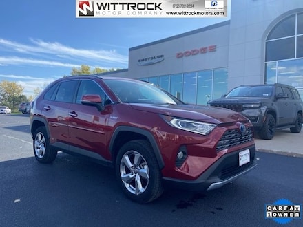Used 2021 Toyota RAV4 Hybrid Limited SUV for Sale in Carroll, IA