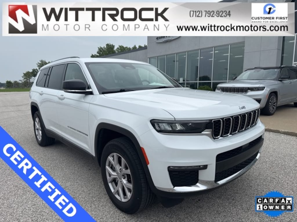 Used 2022 Jeep Grand Cherokee L Limited SUV