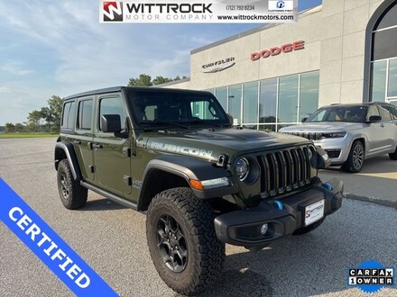 Used 2023 Jeep Wrangler Rubicon 4xe SUV for Sale in Carroll, IA
