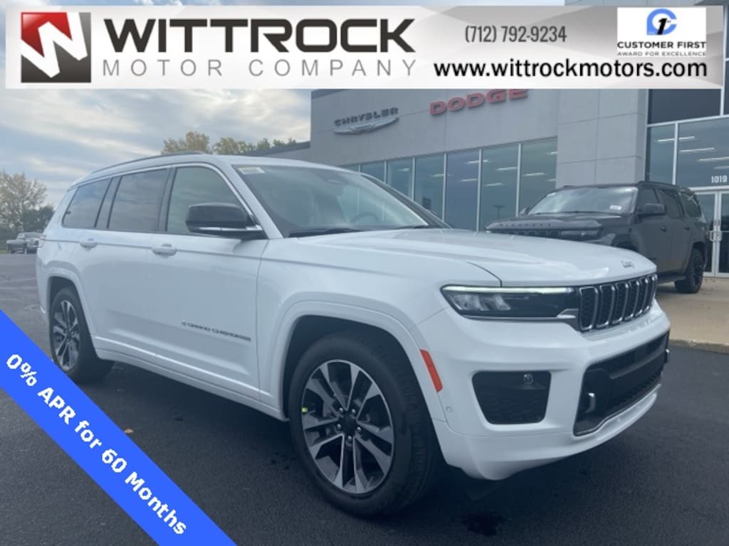 New 2025 Jeep Grand Cherokee L OVERLAND 4X4 Sport Utility