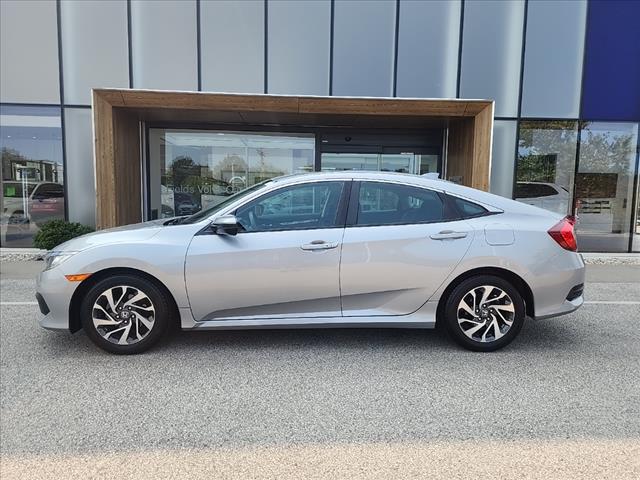 Used 2018 Honda Civic EX with VIN 19XFC2F71JE007436 for sale in Waukesha, WI