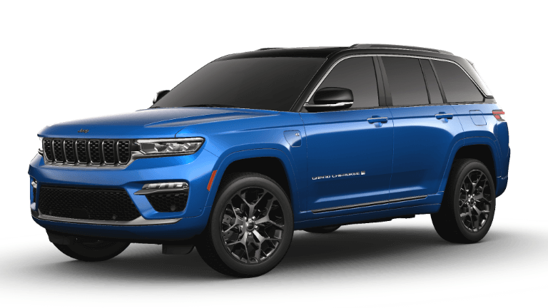 2023 Jeep Grand Cherokee Summit Reserve 4xe - Hydro Blue / Black