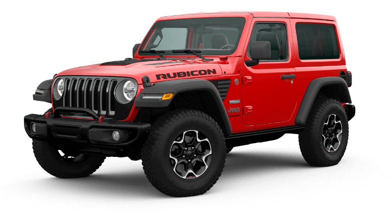 2020 Jeep Wrangler Rubicon Recon - Fireracker Red