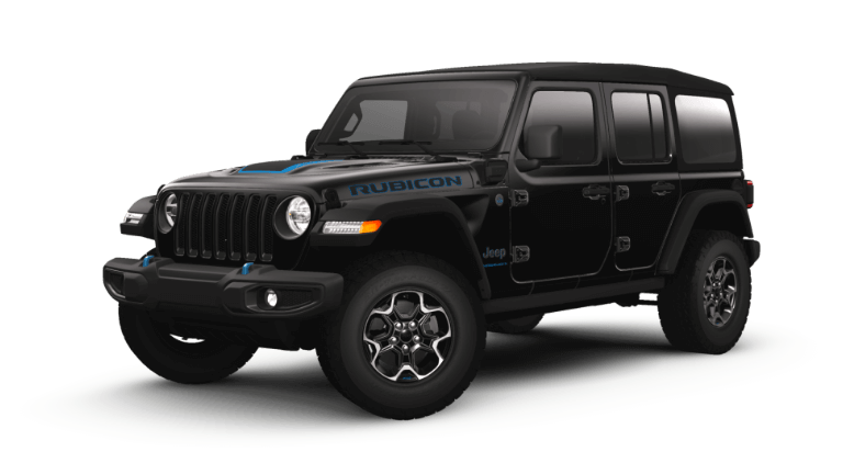 2023 Jeep Wrangler 4xe Rubicon - Black