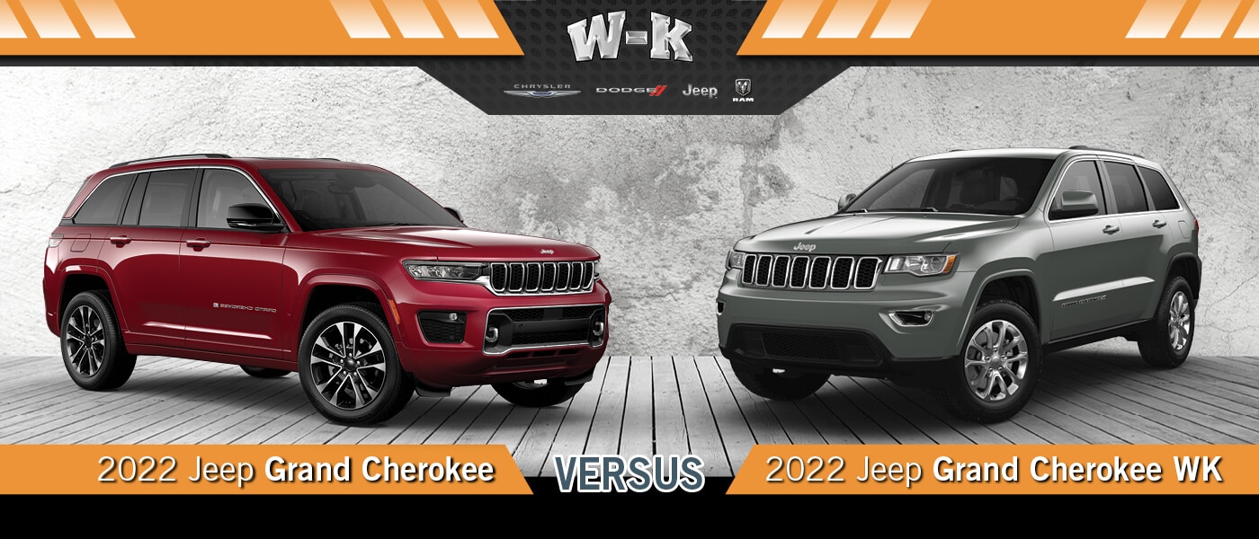 2022 Jeep Grand Cherokee vs. Jeep Grand Cherokee WK | Boonville, MO
