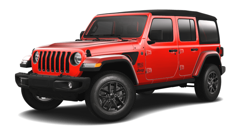 2023 Jeep Wrangler Freedom - Firecracker Red