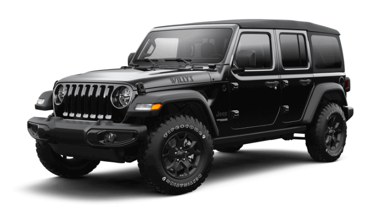 2023 Jeep Wrangler Willys - Black