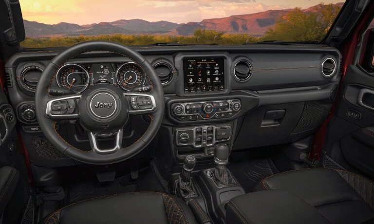 2023 Jeep Gladiator interior front