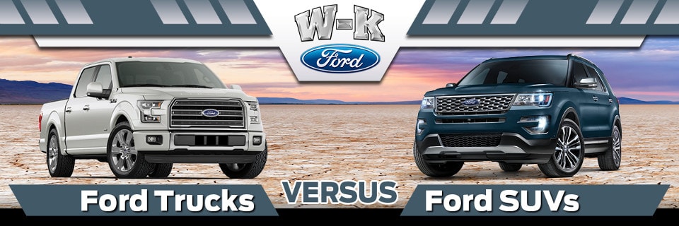 Trucks vs. SUVs | Boonville, MO