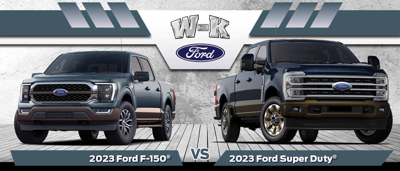 2023 Ford F-150® vs. Ford Super Duty® in Boonville, MO