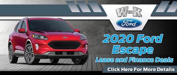 2020 Ford Escape Specs Trim Levels Lease Finance Deals W K