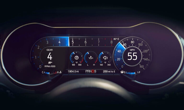 2022 Ford Mustang digital dash