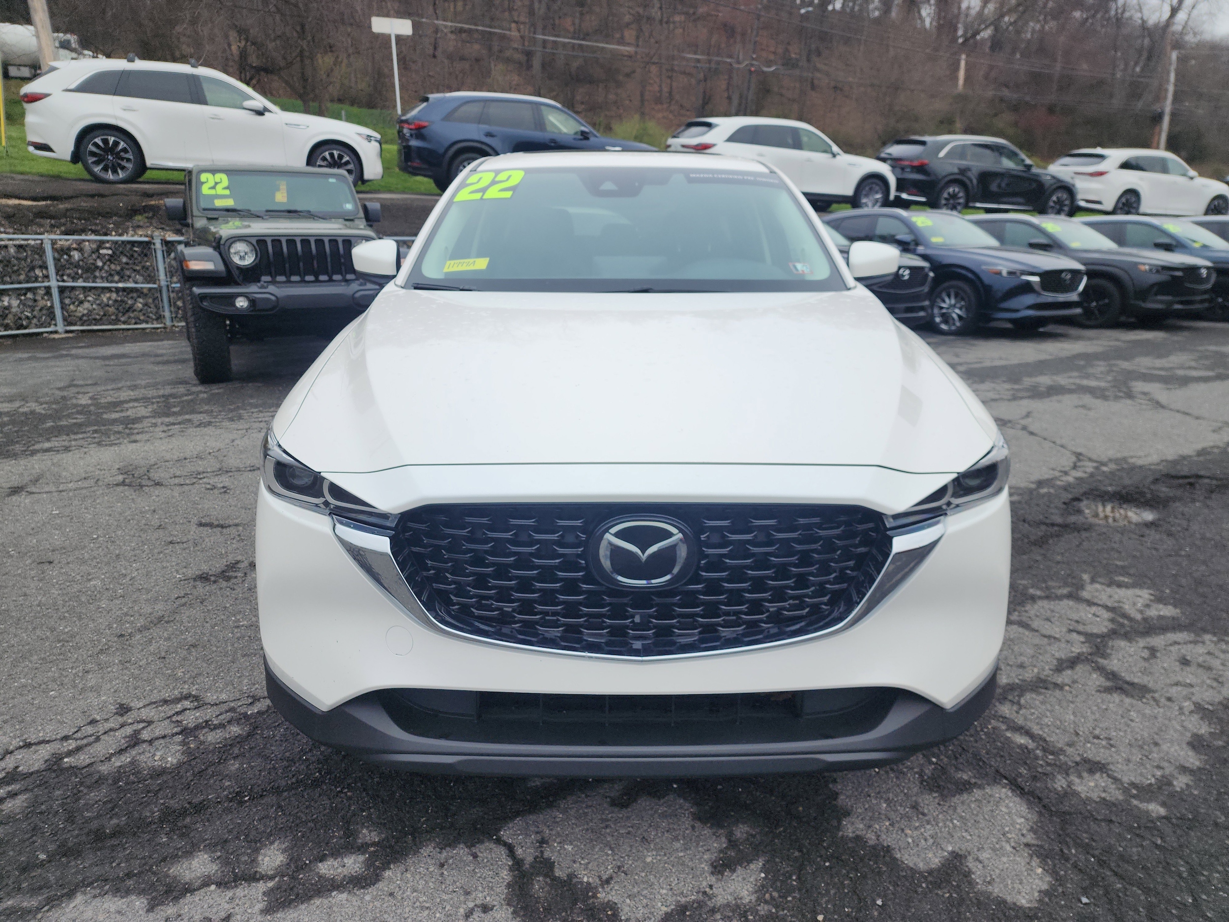 Used 2022 Mazda CX-5 S Preferred package with VIN JM3KFBCM3N1612655 for sale in Northumberland, PA