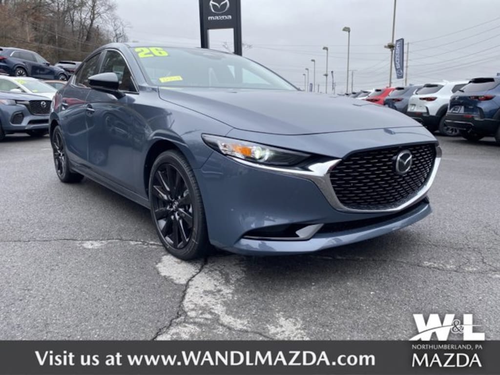 New 2026 Mazda Mazda3 Sedan 2.5 S Carbon Edition AWD SEDAN