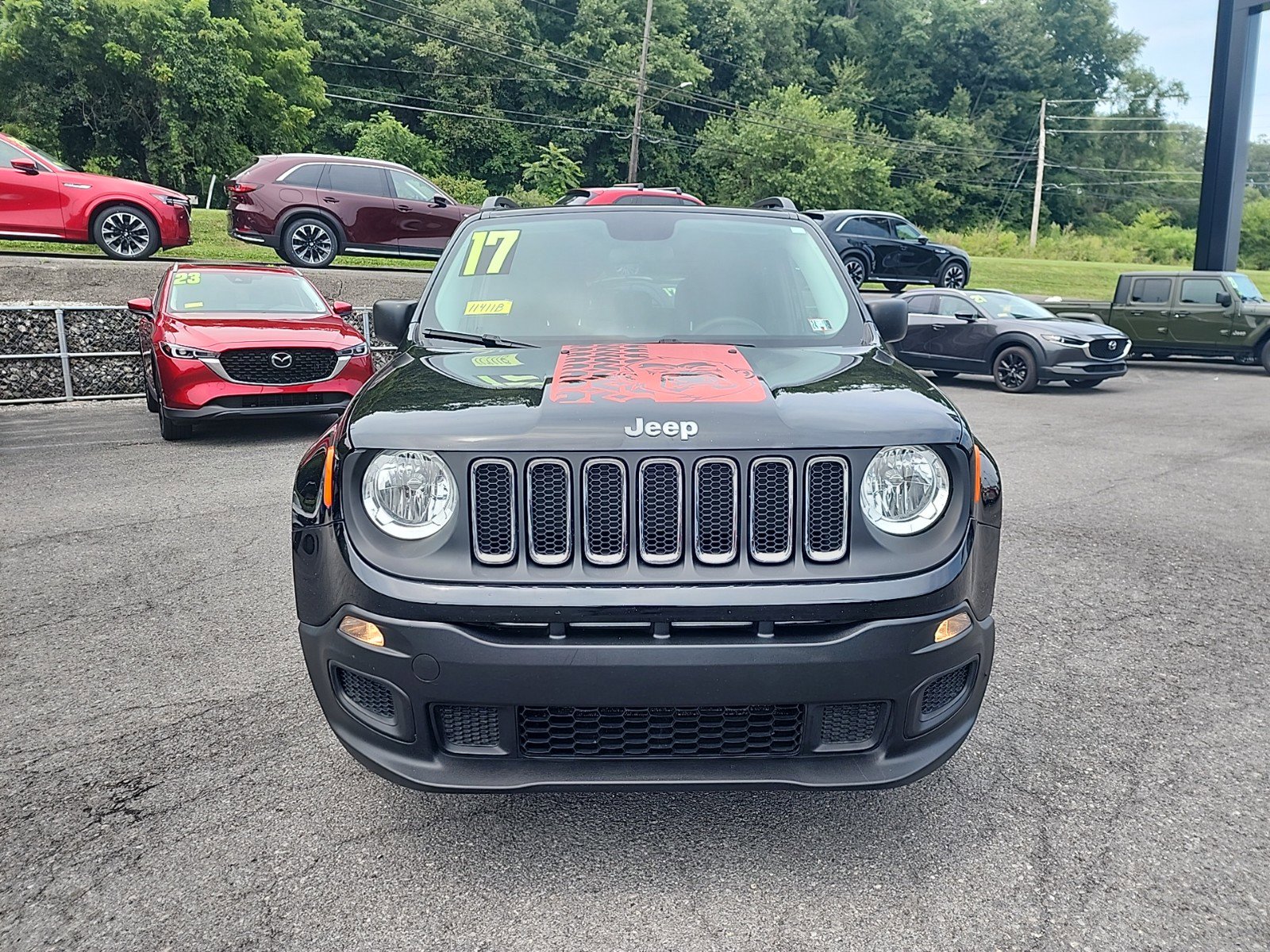 Used 2017 Jeep Renegade Sport with VIN ZACCJBAB1HPF07226 for sale in Northumberland, PA