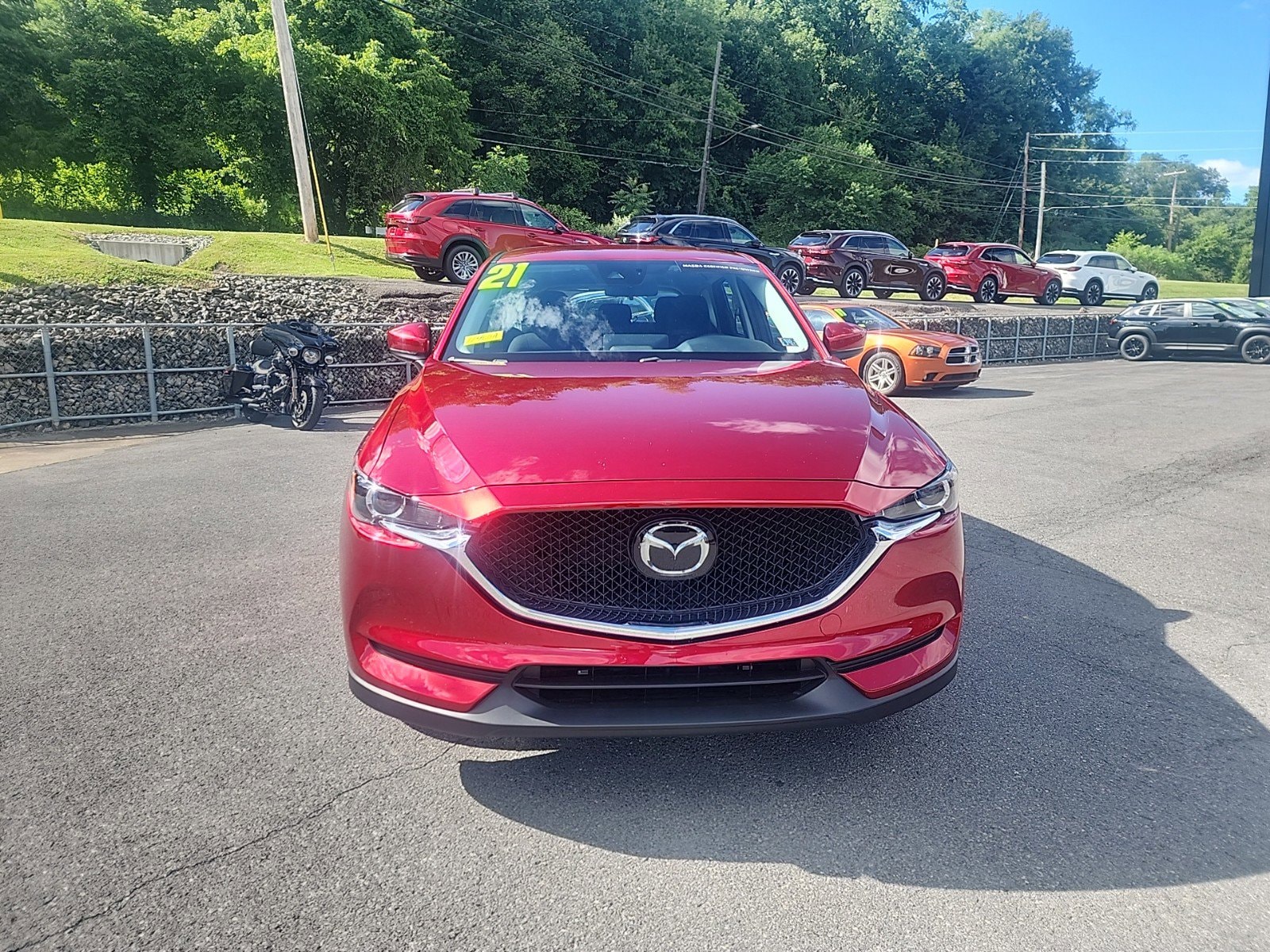 Used 2021 Mazda CX-5 Sport with VIN JM3KFBBM3M0371962 for sale in Northumberland, PA