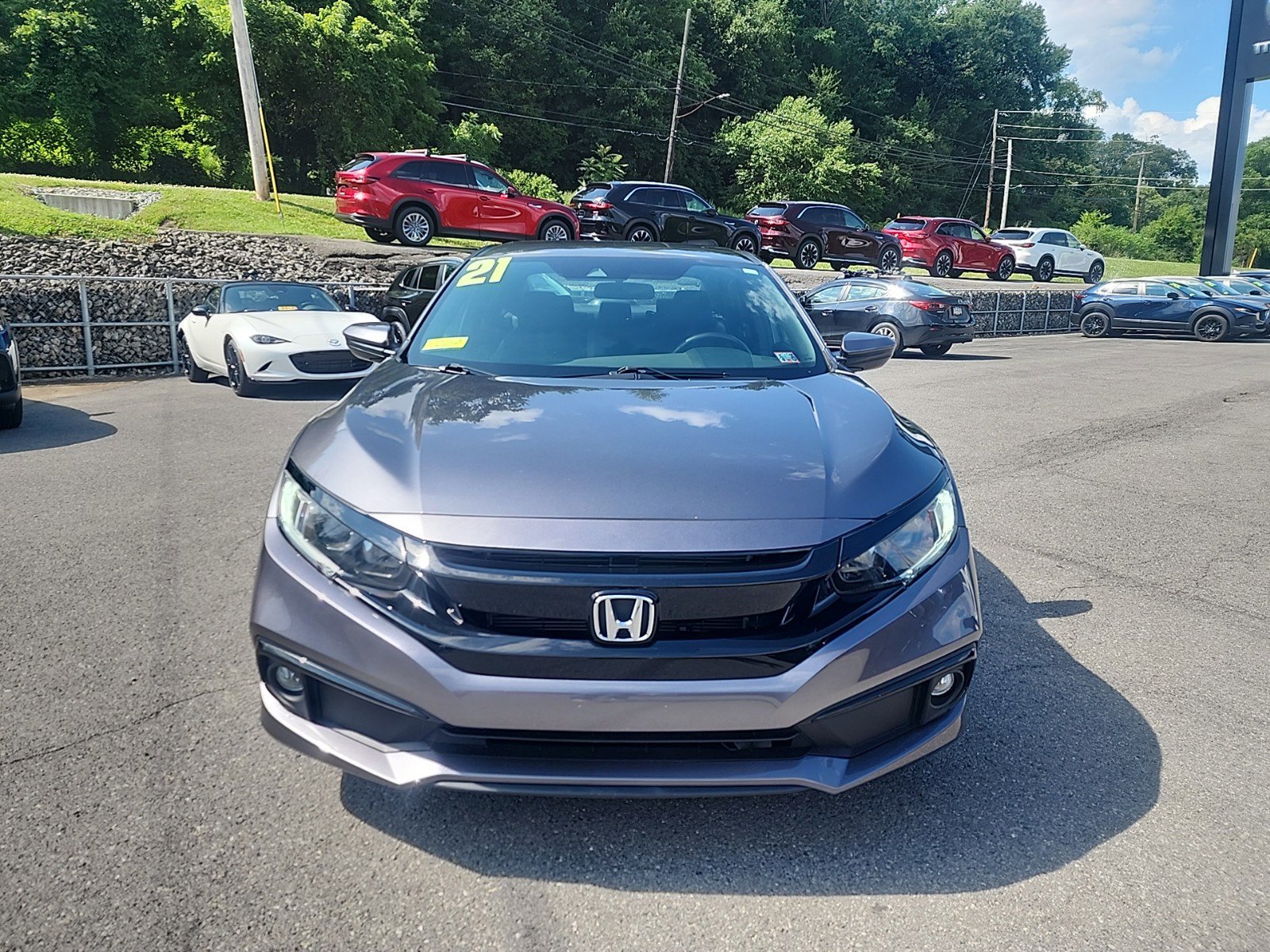 Used 2021 Honda Civic Sport with VIN 2HGFC2F80MH517652 for sale in Northumberland, PA