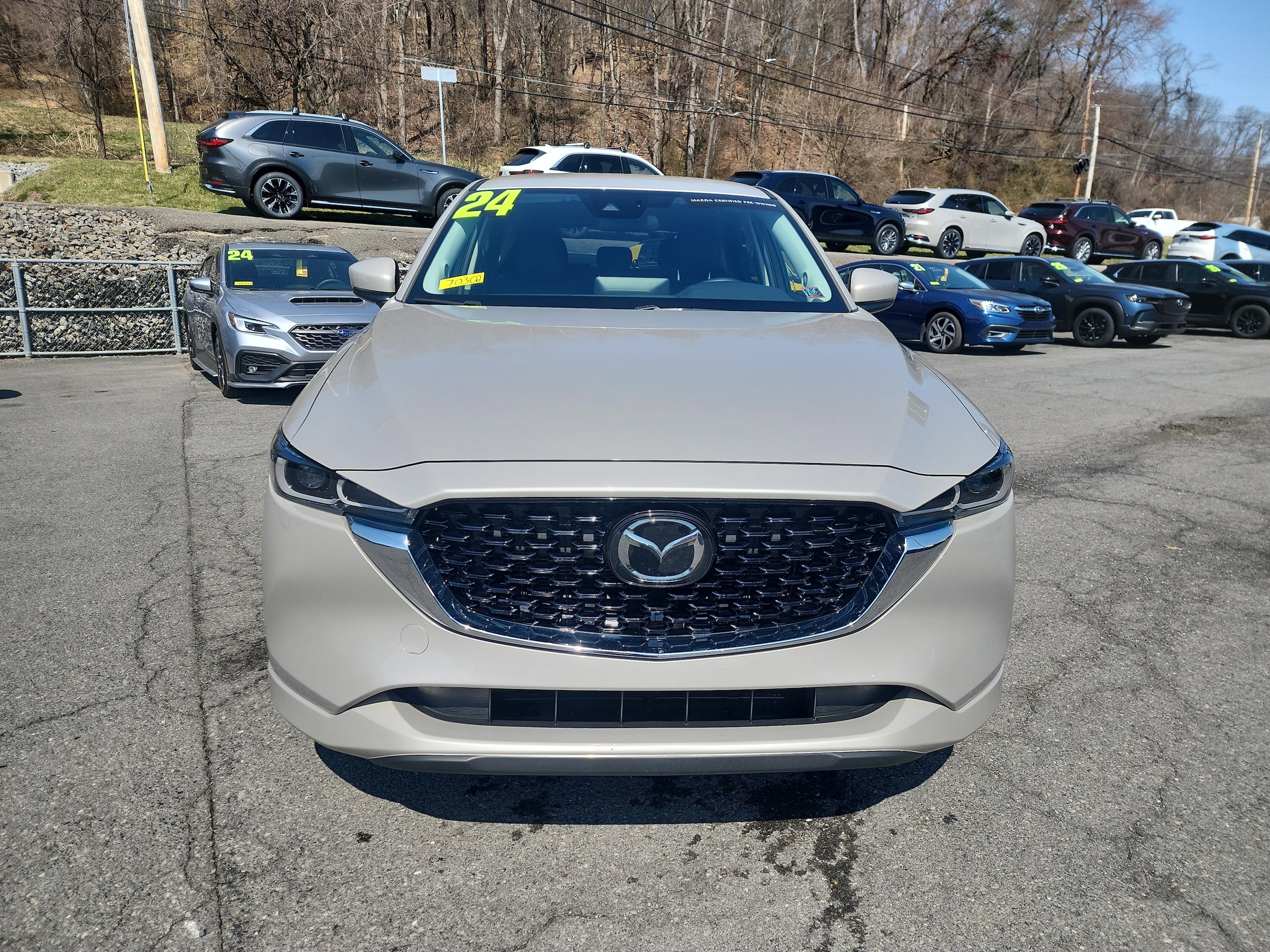 Certified 2024 Mazda CX-5 S Select Package with VIN JM3KFBBL3R0449672 for sale in Northumberland, PA