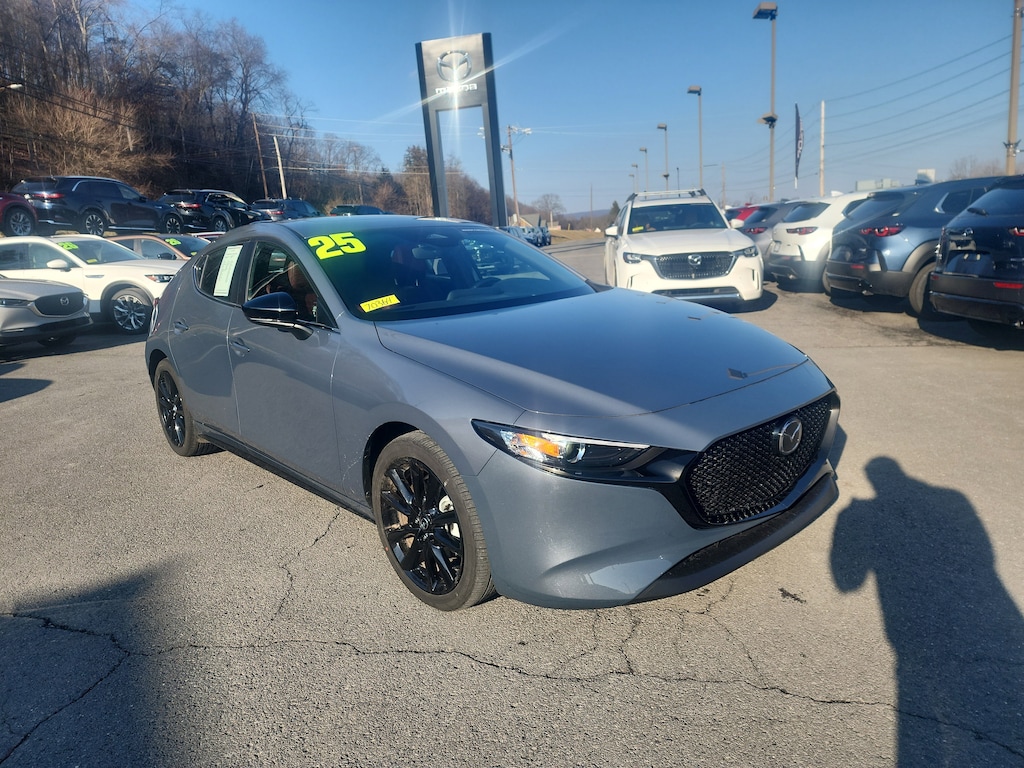 Certified 2025 Mazda Mazda3 Hatchback 2.5 S Carbon Edition Hatchback