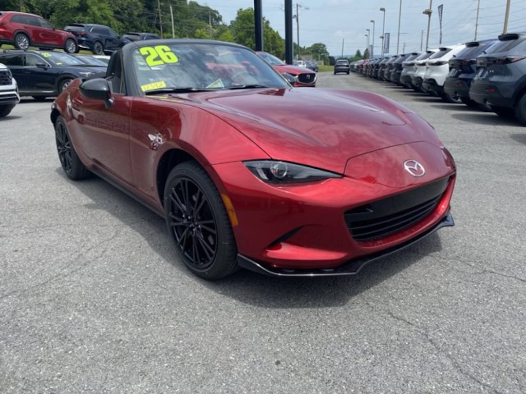 New 2026 Mazda MX-5 MIATA Club CONVERTIBLE