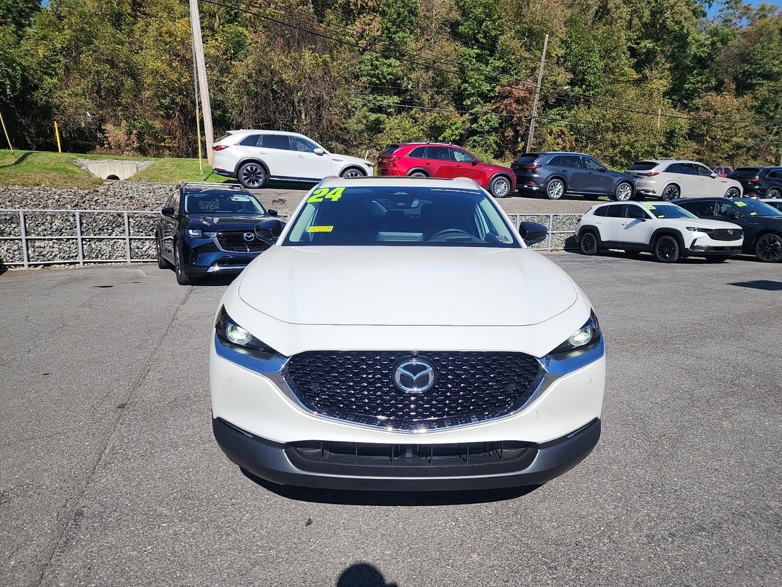 Certified 2024 Mazda CX-30 Turbo Premium Plus with VIN 3MVDMBEY5RM606869 for sale in Northumberland, PA